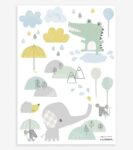smile-it-s-raining-stickers-muraux-animaux-nuages-et-gouttes