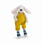Peluche_Chien_Pilou_jaune_Puce_Pilou_Moulin_Roty