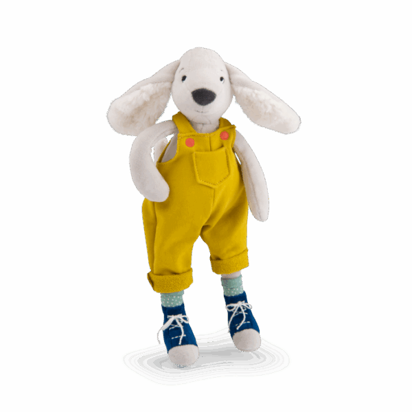 Peluche_Chien_Pilou_jaune_Puce_Pilou_Moulin_Roty_1