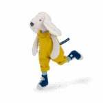 Peluche_Chien_Pilou_jaune_Puce_Pilou_Moulin_Roty